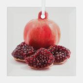 Granatapfel Ornament Aus Glas (Rückseite)