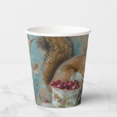 Granatapfel - Papiergruppen Größe 236 ml Papiercup Pappbecher (Vorderseite)