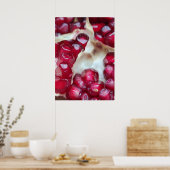 Granatapfel Poster (Küche)