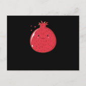 Granatapfel Postkarte (Vorderseite)