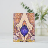 Granatapfel Postkarte (Stehend Vorderseite)