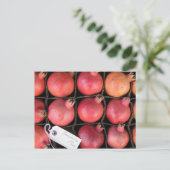 Granatapfel Postkarte (Stehend Vorderseite)