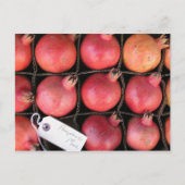 Granatapfel Postkarte (Vorderseite)