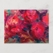 Granatapfel Postkarte (Vorderseite)