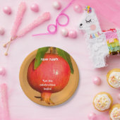 Granatapfel Rosh HaShana Pappteller (Party)