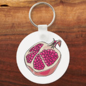 Granatapfel Schlüsselanhänger (Vorderseite)
