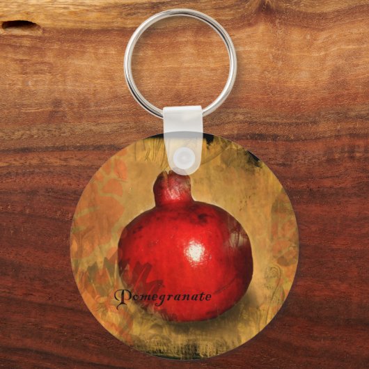 Granatapfel Schlüsselanhänger (Vorderseite)