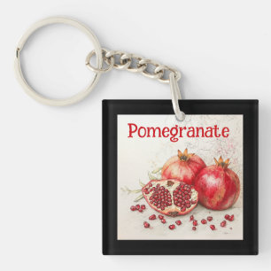 Granatapfel-Schlüsselanhänger Schlüsselanhänger