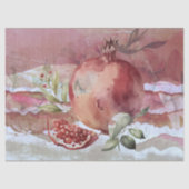 Granatapfel Seidenpapier (Vorderseite)