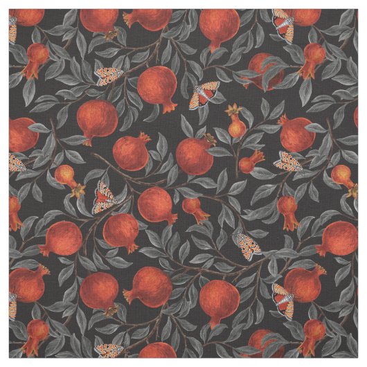 Granatäpfel Stoff (Muster)