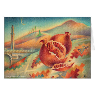 Granatapfel-Symbole des Überflusses