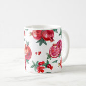 Granatapfel-Tasse Kaffeetasse (VorderseiteRechts)