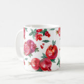Granatapfel-Tasse Kaffeetasse (Vorderseite Links)