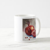 Granatapfel-Tasse Kaffeetasse (VorderseiteRechts)