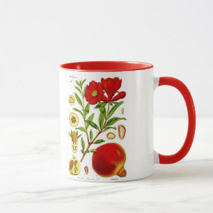 Granatapfel-Tasse (Sie können anpassen) Tasse