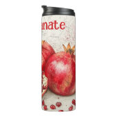 Granatapfel-Thermalbecher Thermosbecher (Nach rechts gedreht)