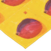 Granatapfel Tischdecke (Schrägansicht)