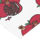 Granatapfel Tischdecke (Schrägansicht)