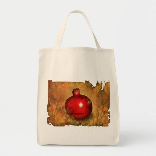 Granatapfel Tragetasche (Vorne)