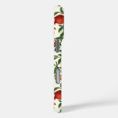 Granatäpfel und Bella Moths auf weißem Boden Case-Mate iPhone Hülle (Rückseite / Rechts)