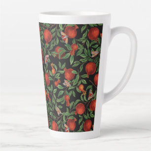 Granatäpfel und Bella-Motten Milchtasse