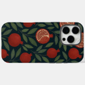 Granatäpfel und Blattmuster Case-Mate iPhone Hülle (Rückseite (Horizontal))