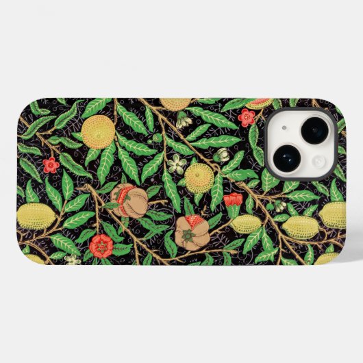 Granatäpfel und Blume an Zweigstellen Case-Mate iPhone Hülle (Rückseite (Horizontal))