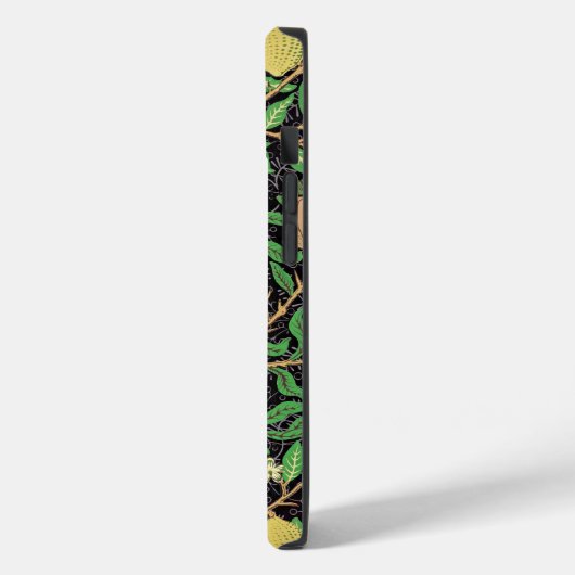 Granatäpfel und Blume an Zweigstellen Case-Mate iPhone Hülle (Rückseite / Links)