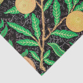 Granatäpfel und Blume an Zweigstellen Seidenpapier (Detail)