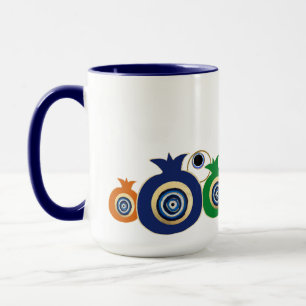 Granatapfel und böse Tasse