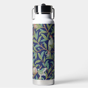 Granatapfel und kleiner Vogel, William Morris Trinkflasche