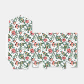 Granatapfel und Lovebirts Geschenkschachtel (Ungefaltet)