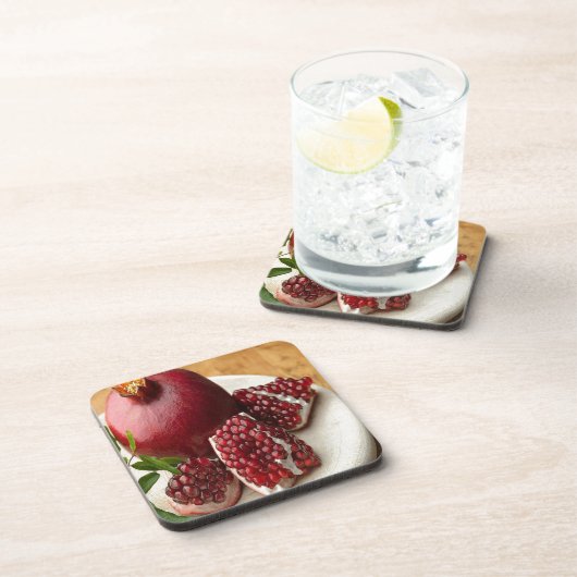 Granatapfel Untersetzer (Rechte Seite)