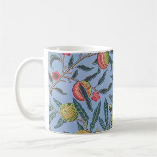 Granatapfel William Morris gemustert Kaffeetasse