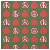 Granatapfel - Zeichen des Friedens Stoff (Muster)