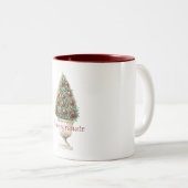 Granatapfelbaum Zweifarbige Tasse (VorderseiteRechts)