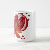Granatapfelblüte Kaffeetasse (Mittel)