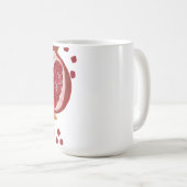 Granatapfelblüte Kaffeetasse (VorderseiteRechts)