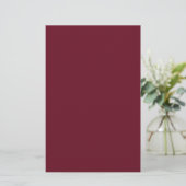 Granatapfelfarbe Briefpapier (Stehend Vorderseite)