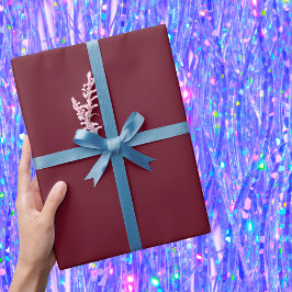 Granatapfelfarbe Geschenkpapier