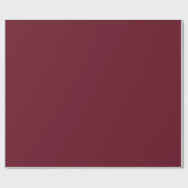 Granatapfelfarbe Geschenkpapier (Flach)