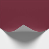 Granatapfelfarbe Geschenkpapier (Ecke)