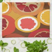 Granatapfelfrucht Geschirrtuch (Gefaltet)