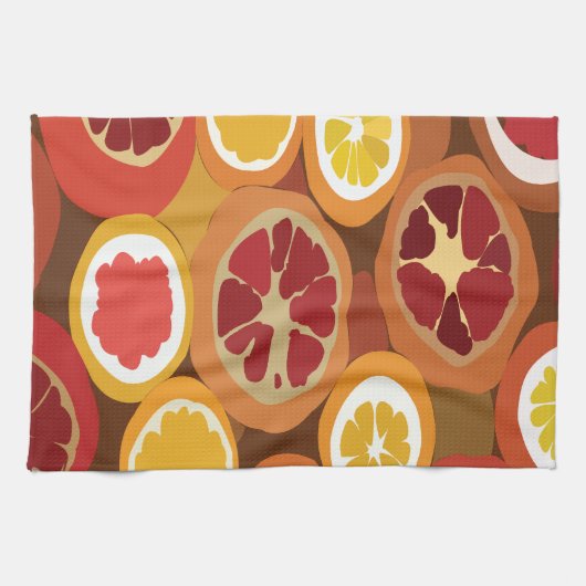 Granatapfelfrucht Geschirrtuch (Horizontal)