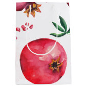 Granatapfelfrucht Mittlere Geschenktüte (Vorderseite)