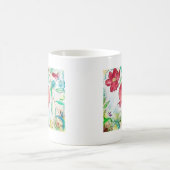 Granatapfelfrucht Wasserfarbe Gesund mediterran Kaffeetasse (Mittel)