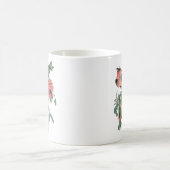 Granatapfelfrüchte & Lovebirds Kaffeetasse (Mittel)