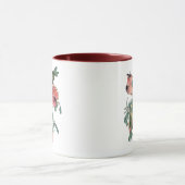 Granatapfelfrüchte & Lovebirds Tasse (Zentrum)