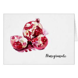 Granatapfelfruchtfarbene Dekoration.