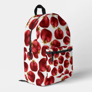 Granatapfelmuster Bedruckter Rucksack